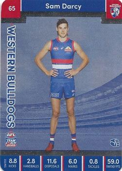 2023 AFL TeamCoach - Silver #65 Sam Darcy Front